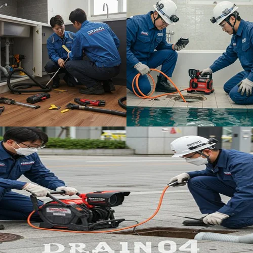 잦은 막힘의 근본 원인, 장지동 싱크대 막힘 배수구