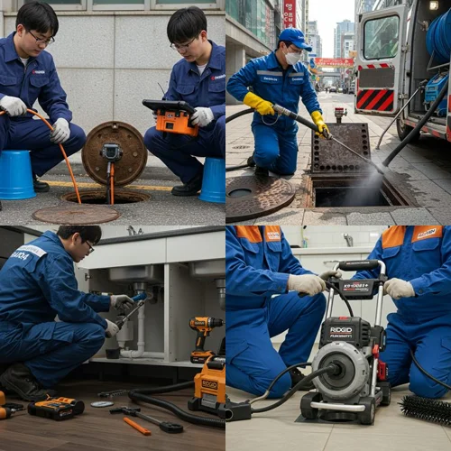 구운동 싱크대 막힘 배수구, 빌라 반지하 역류
