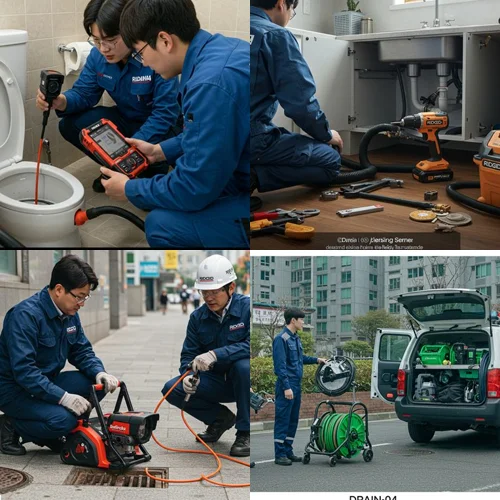 악취의 원인을 찾아서, 수원 하수구 막힘 업체 내시경 작업 후기