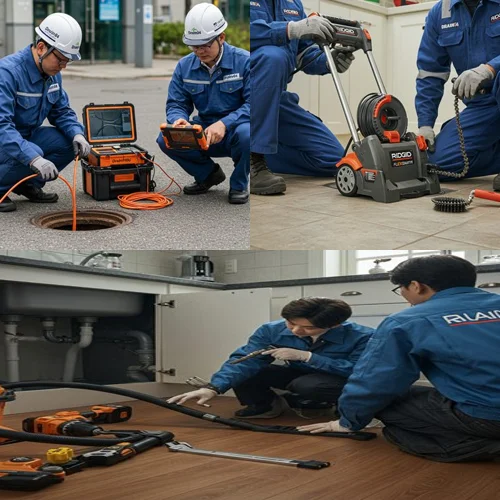 수원역 근처 식당, 서둔동 싱크대 막힘 배수구