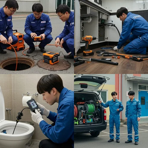 수원역 근처 식당, 서둔동 싱크대 막힘 배수구