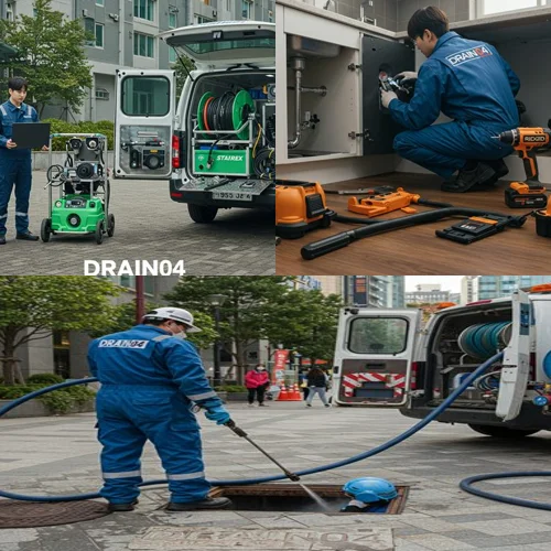 평동 싱크대 막힘 배수구 공구상가 식당