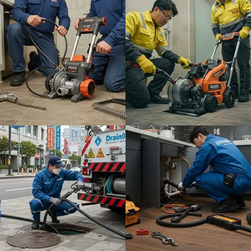 세류동 싱크대 막힘 배수구, 빌라 1층 역류 문제