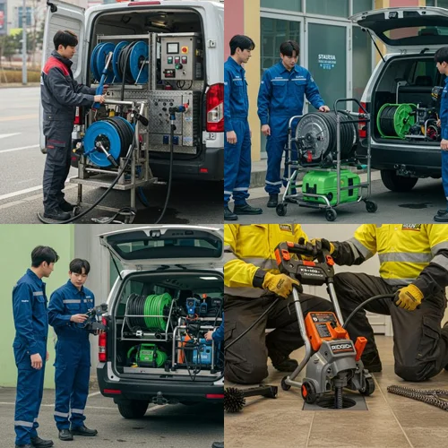 고등동 싱크대 막힘 배수구 오래된 주택 배관