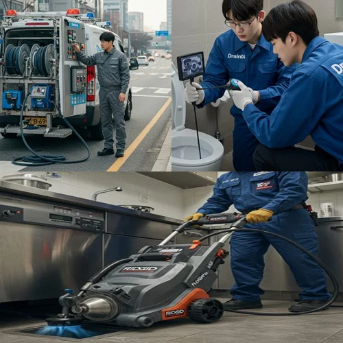 공장 배관 뚫는 곳 추천! 권선구 하수구 뚫음 하수도