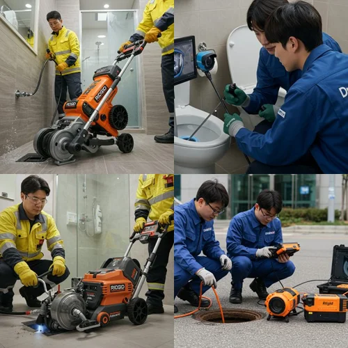 공장 배관 뚫는 곳 추천! 권선구 하수구 뚫음 하수도