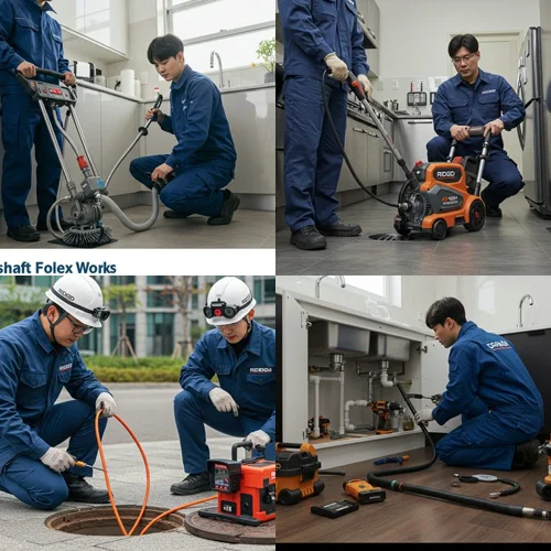 이의동 싱크대 막힘 배수구 광교 카페거리 상가 주방 막힘 해결