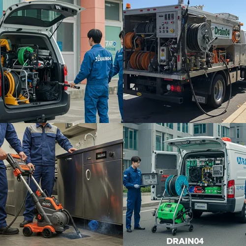 송죽동 하수구 뚫음 하수도, 만석공원 근처 빌라 역류 해결 후기