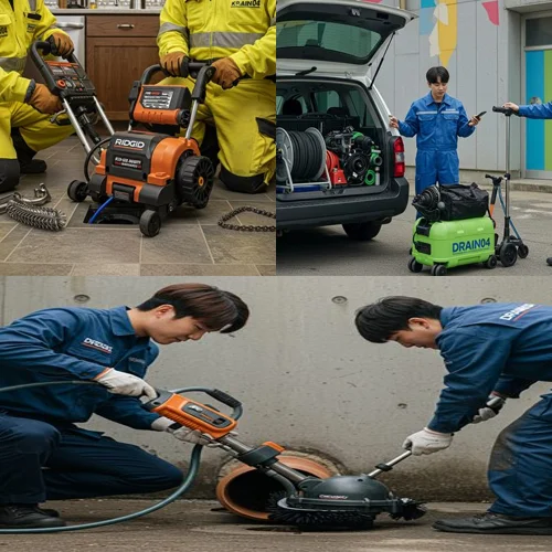 송죽동 하수구 뚫음 하수도, 만석공원 근처 빌라 역류 해결 후기