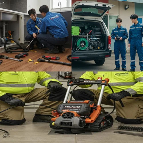 셀프 작업 실패... 결국 영통구 싱크대 막힘 배수구 불렀어요