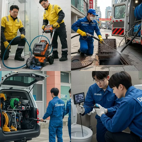셀프 작업 실패... 결국 영통구 싱크대 막힘 배수구 불렀어요