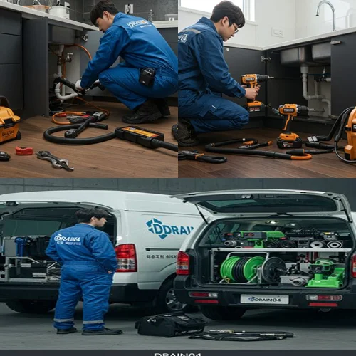 셀프 작업 실패... 결국 영통구 싱크대 막힘 배수구 불렀어요