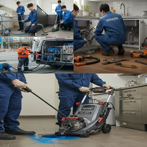 셀프 작업 실패... 결국 영통구 싱크대 막힘 배수구 불렀어요