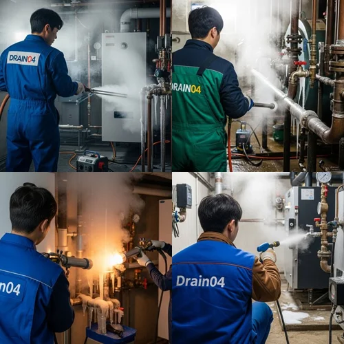 영동 언 수도 녹임 해빙 업체 수도 동파 신속하게 녹여