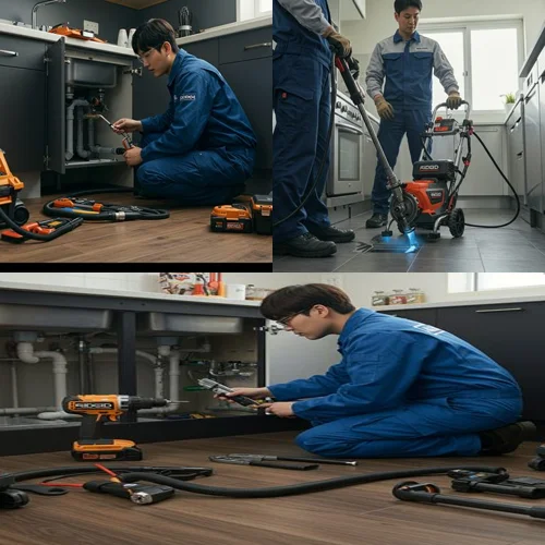 팔달구 하수구 고압세척 횡주관 빌딩 지하 배관 스케일링 후기