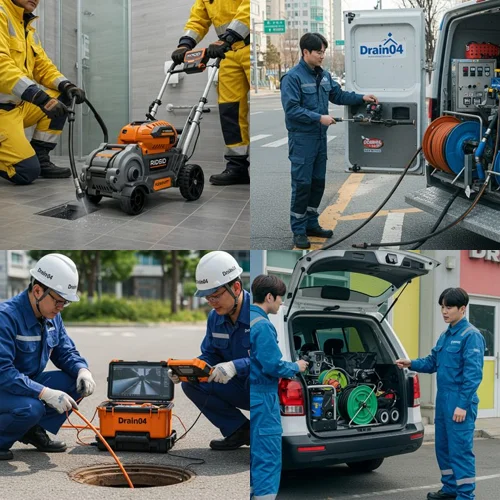 평동 하수구 막힘 업체 공구상가 식당 기름때 제거