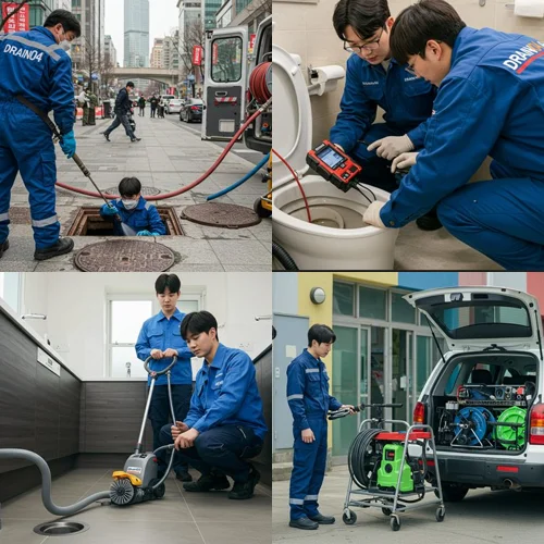 전원주택 배관 막힘 해결 당수동 하수구 뚫음 하수도