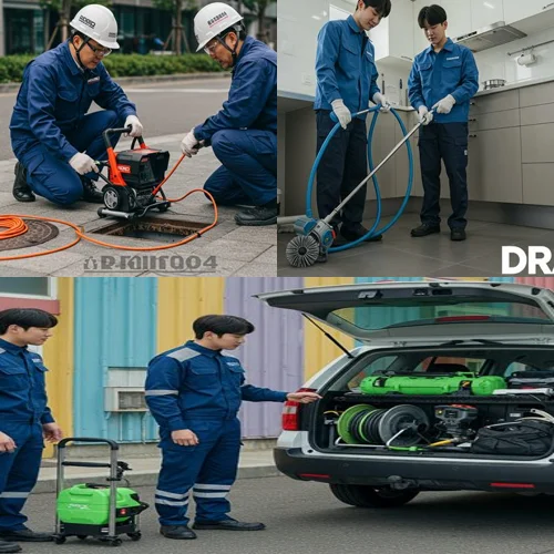 전원주택 배관 막힘 해결 당수동 하수구 뚫음 하수도