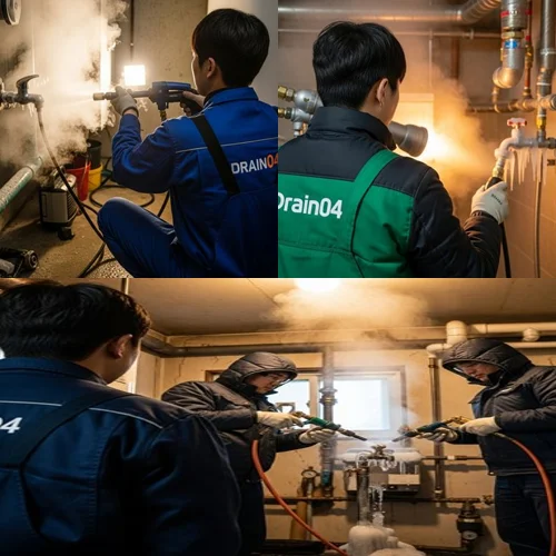 매향동 언 수도 녹임 해빙 업체 겨울철 동파 긴급 해결