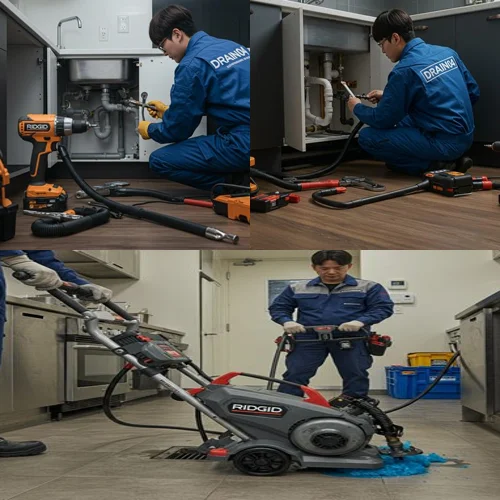 이의동 웰빙타운 하수구 막힘, 광교동 하수구 뚫음 하수도 신속 출동