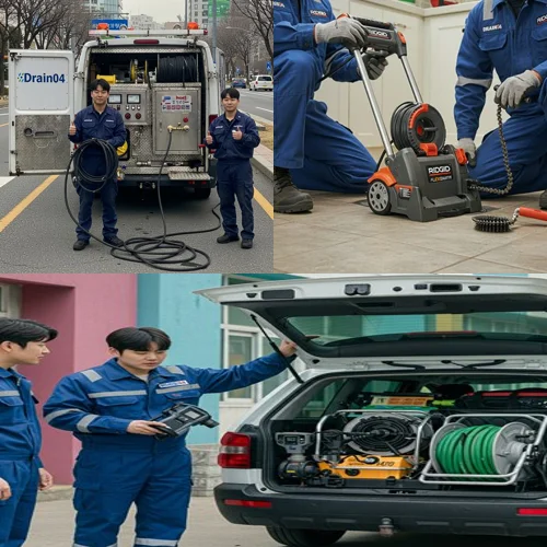 북수동 싱크대 막힘 배수구, 공구상가 식당