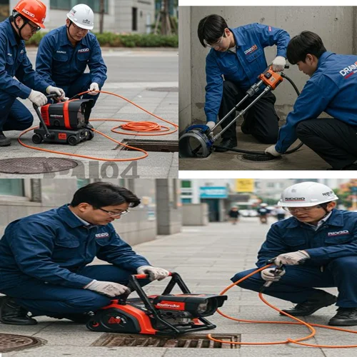장안구 정자동 하수구 뚫음 하수도 막힘