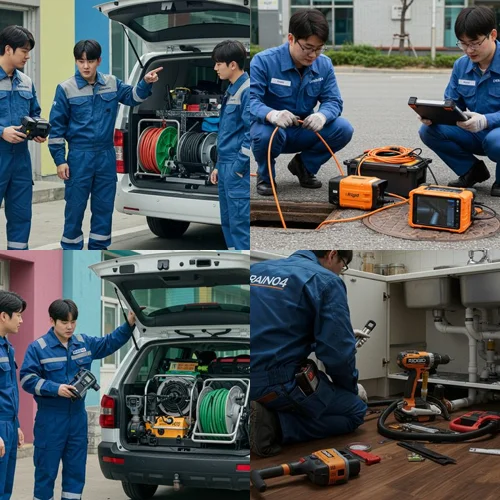 팔달구 원천동 싱크대 막힘 배수구 뚫었어요