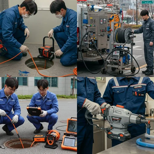 고색동 하수구 뚫음 하수도, 권선구 식당 기름때까지 제거!