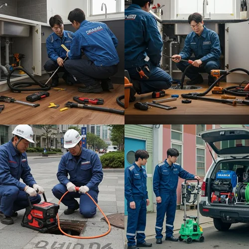 고색동 하수구 뚫음 하수도, 권선구 식당 기름때까지 제거!