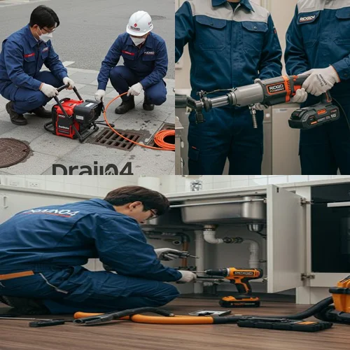 송죽동 싱크대 막힘 배수구, 장안구 빌라 역류