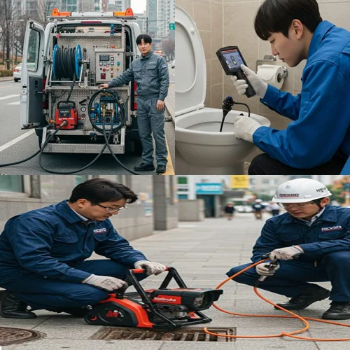 조원동 하수구 뚫음 하수도, 한일타운 근처 빌라 막힘 깔끔 해결