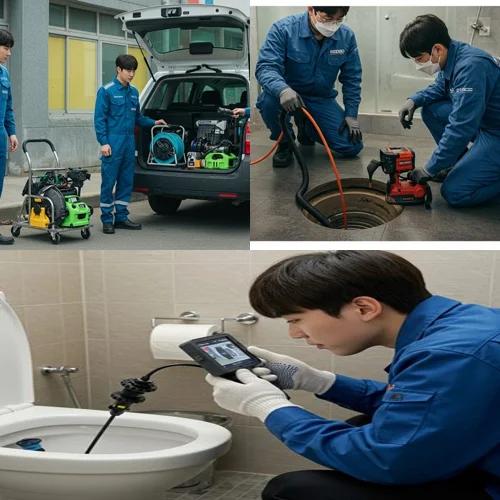 당수동 하수구 막힘 업체가 해결