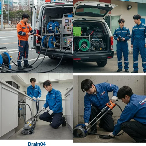 당수동 하수구 막힘 업체가 해결