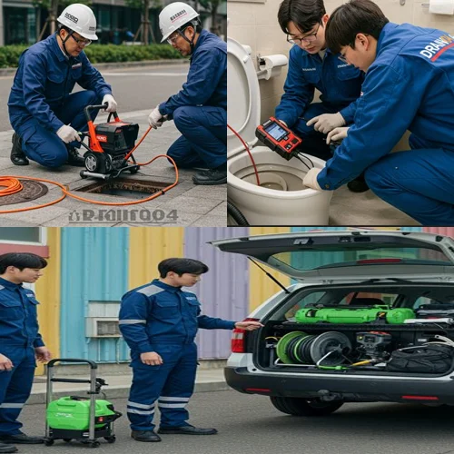 망포동 하수구 막힘 업체, 아파트 1층 역류 드디어 해결!