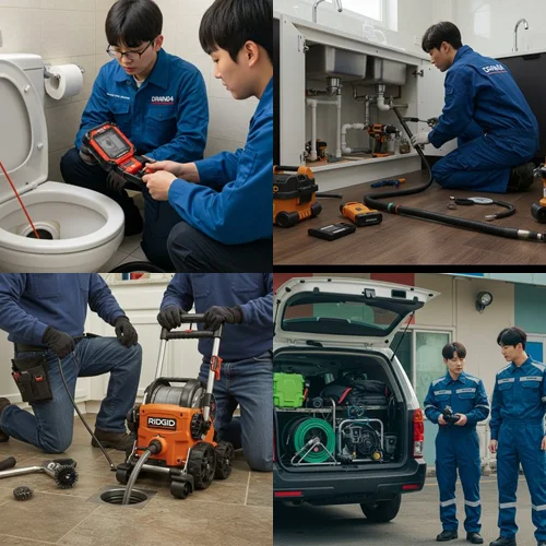 구천동 변기 막힘 수리, 빌라 1층 역류 문제 완벽 해결했어요!