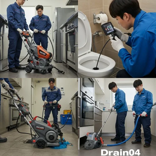 수원 행궁동 근처, 교동 싱크대 막힘 배수구