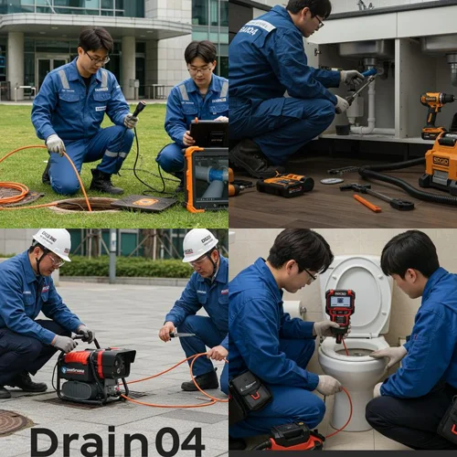 파장동 싱크대 막힘 배수구 음식물 꽉