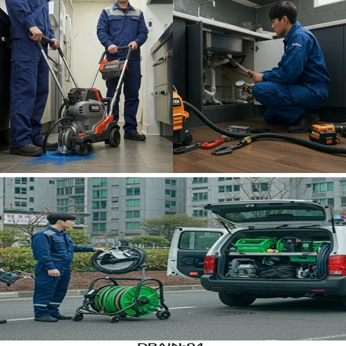 남수동 싱크대 막힘 배수구 악취 제거