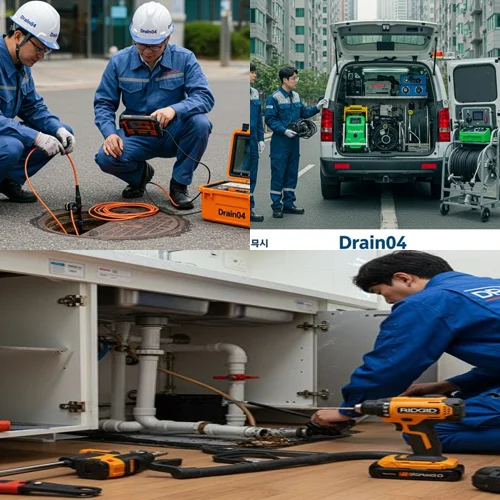 화서동 변기 막힘 수리 관통기 작업