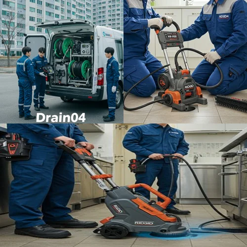 망포동 하수구 뚫음 하수도 아파트 횡주관