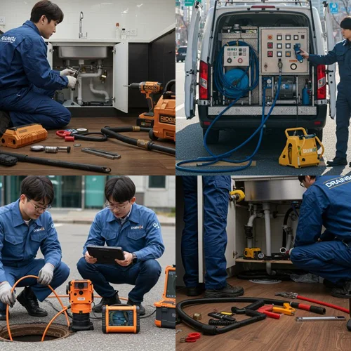 장안구 하수구 뚫음 하수도 4시 출동