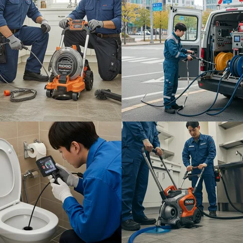 화서동 싱크대 막힘 배수구 역류 해결