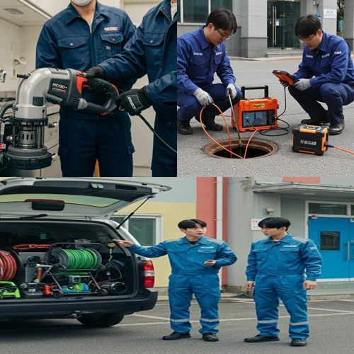 화서동 싱크대 막힘 배수구 역류 해결