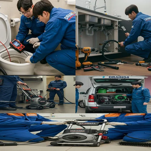 화서동 싱크대 막힘 배수구 역류 해결