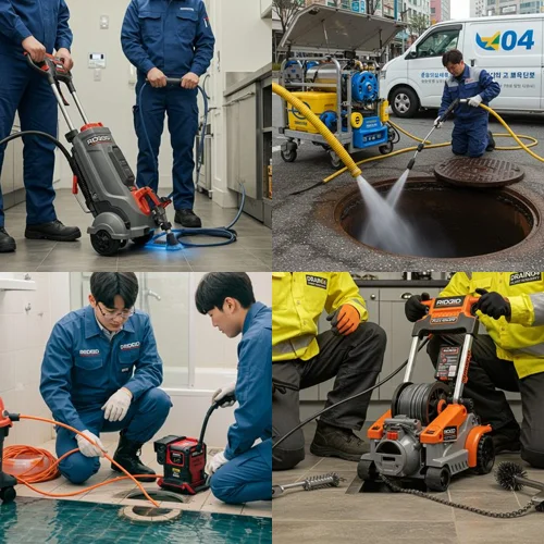 신풍동 하수구 뚫음 하수도 행궁동