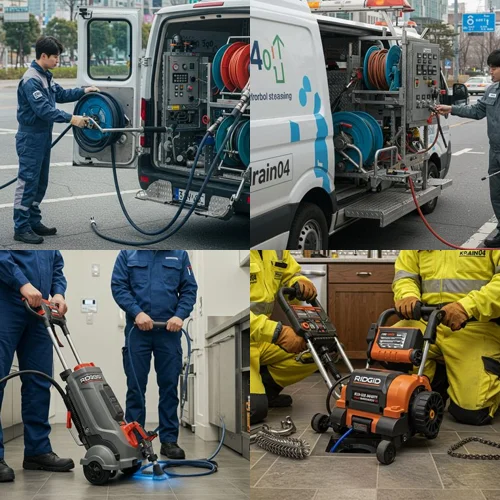 구운동 변기 막힘 수리 변기 뚫음