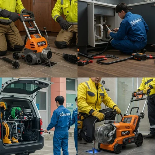 구운동 변기 막힘 수리 변기 뚫음