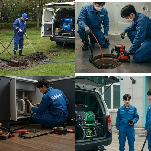 구운동 변기 막힘 수리 변기 뚫음