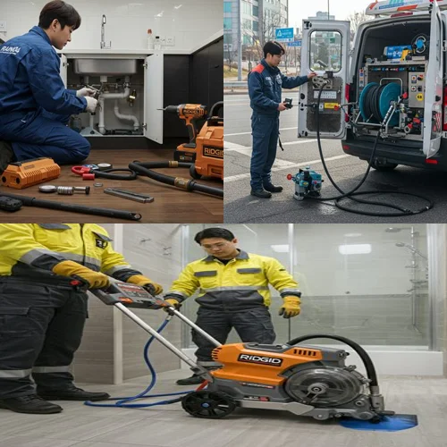 지동 하수구 막힘 업체 못골시장