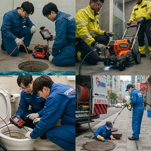 광교동 변기 막힘 수리 카페거리 상가